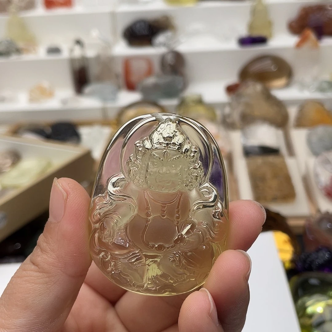 水晶颈饰未镶嵌?*木定制