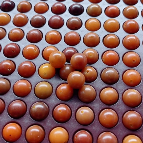 吊坠白玉菩提瑕疵12甜心圆珠103颗