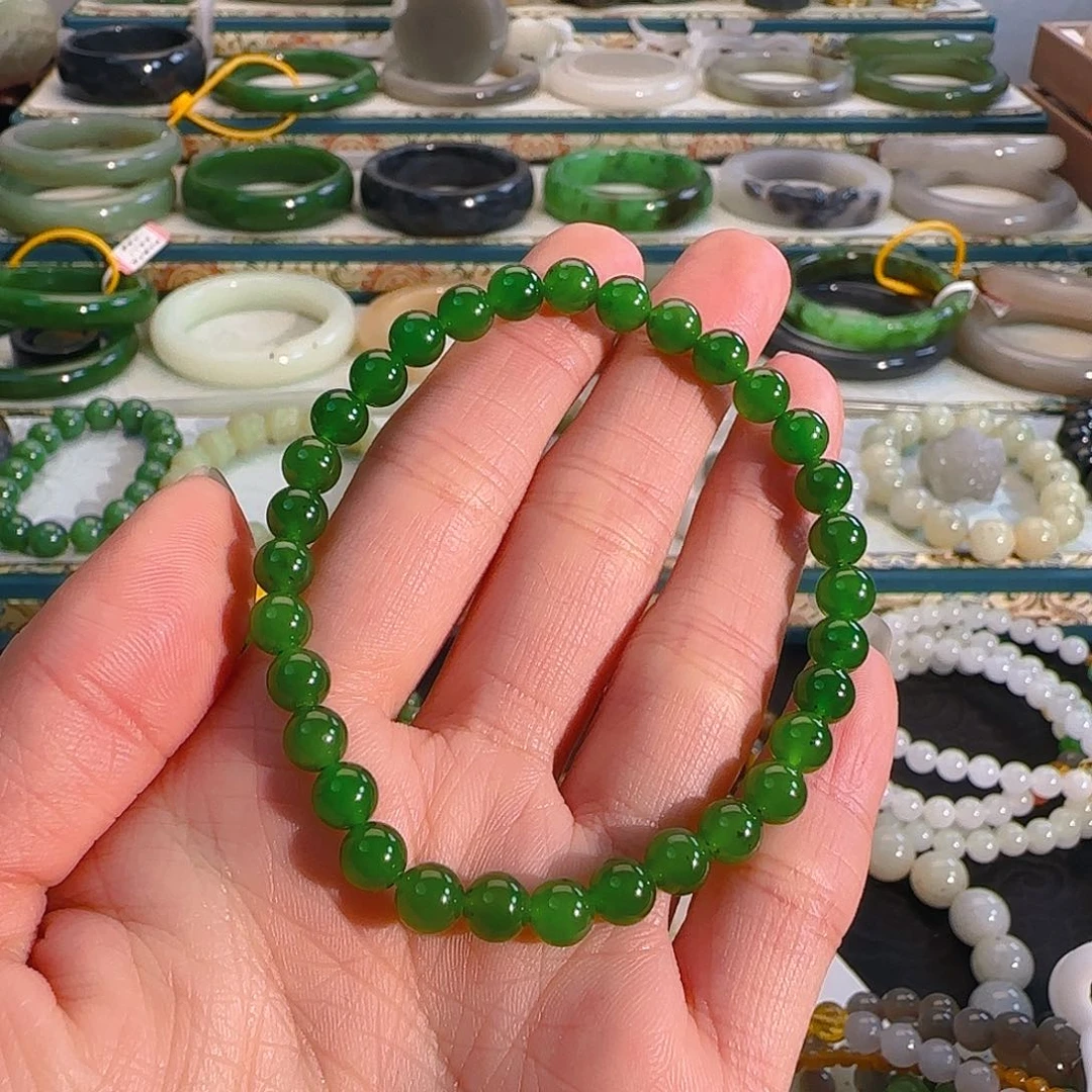 未镶嵌手链和田玉（碧玉）