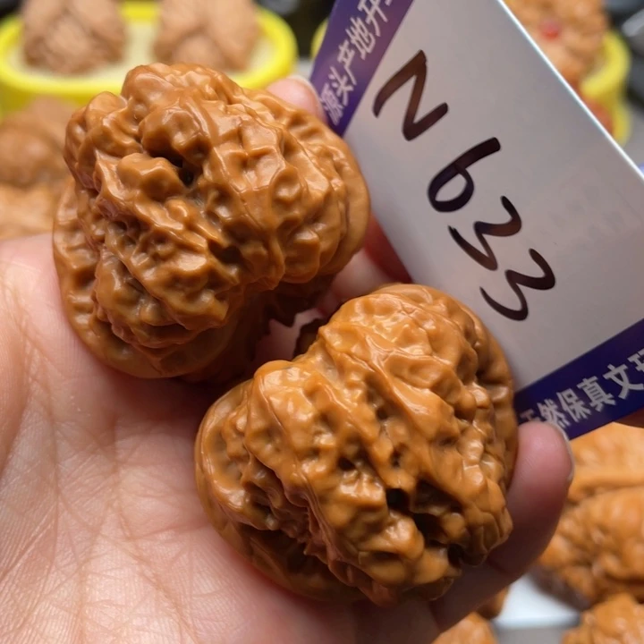 桃核把件蛙蛙41尺