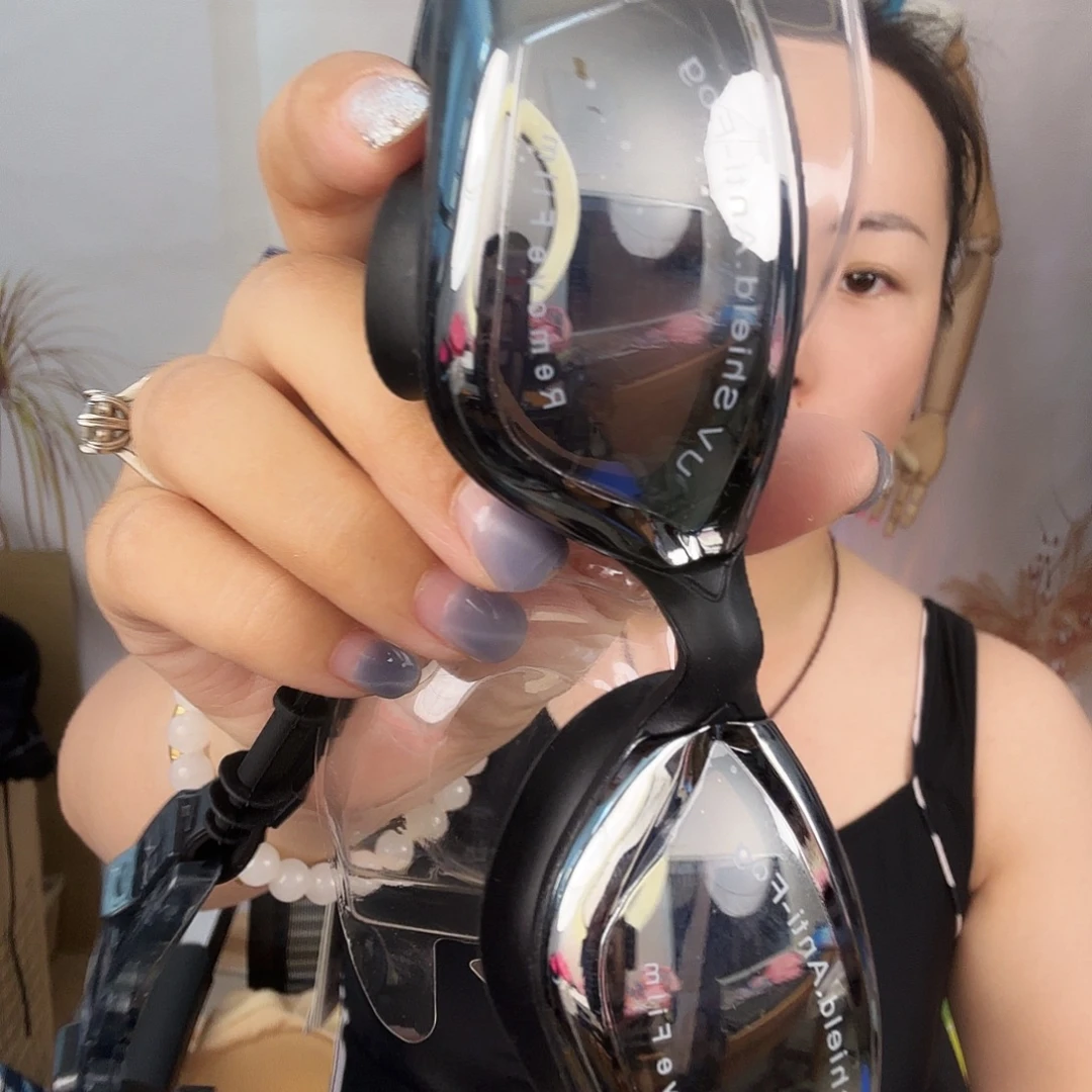 三奇给色硅胶泳镜男女同款