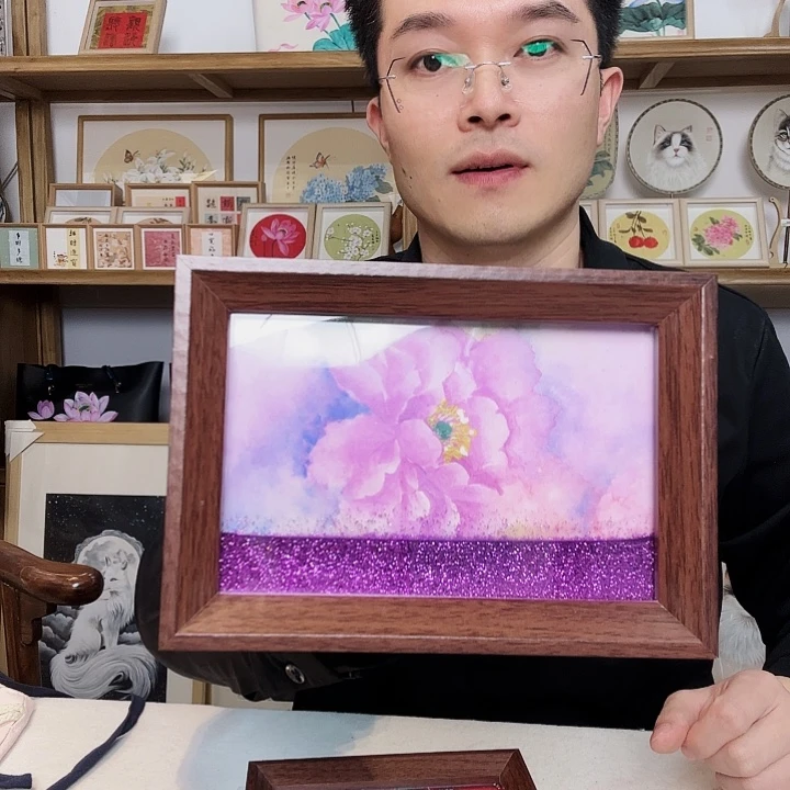 有机玻璃流沙画框流沙画框流沙画框
