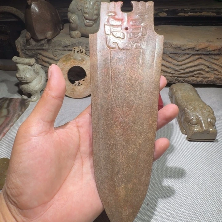 依***古和田玉（糖玉）未镶嵌挂件