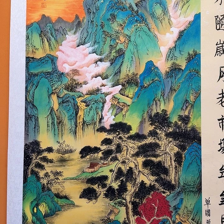 国画书法作品多次参加