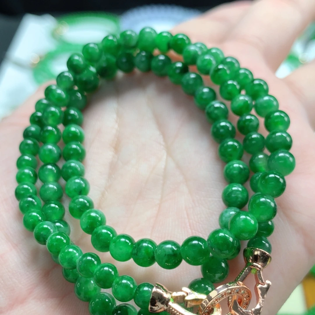 翡翠未镶嵌手链翡翠