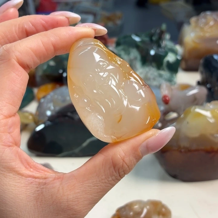 未镶嵌吊坠(不含链)玛瑙/玉髓
