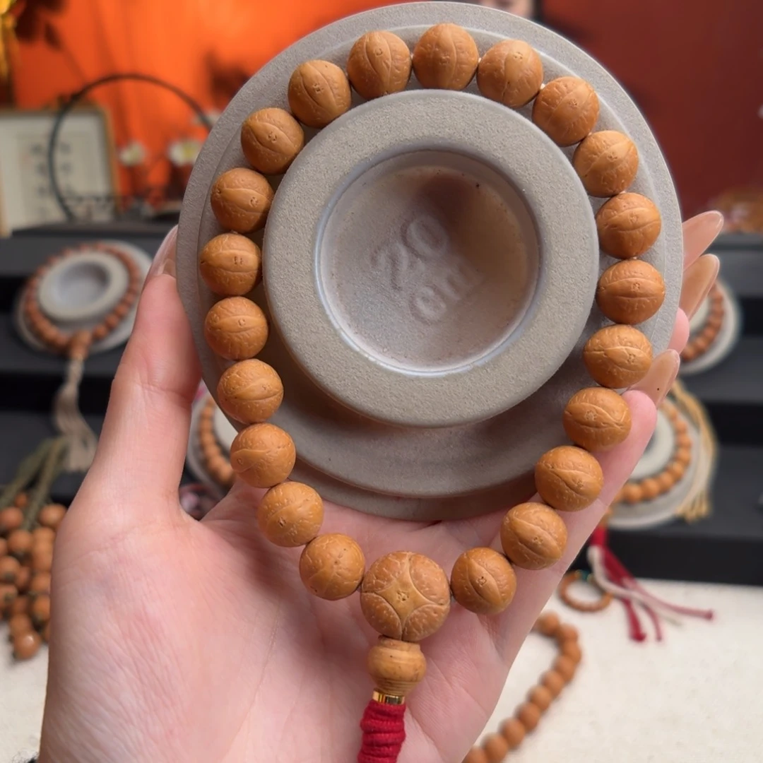 手串凤眼菩提12.5mm铁籽单圈素串货头