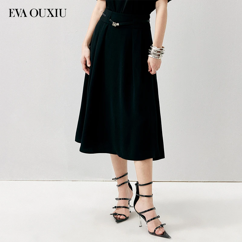 【小铃铛专享】EVA OUXIU/伊华欧秀半裙E32AQ0212