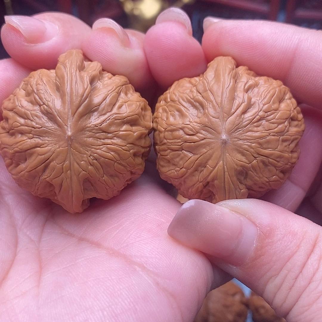 文玩核桃把件39全品绝配铁锤