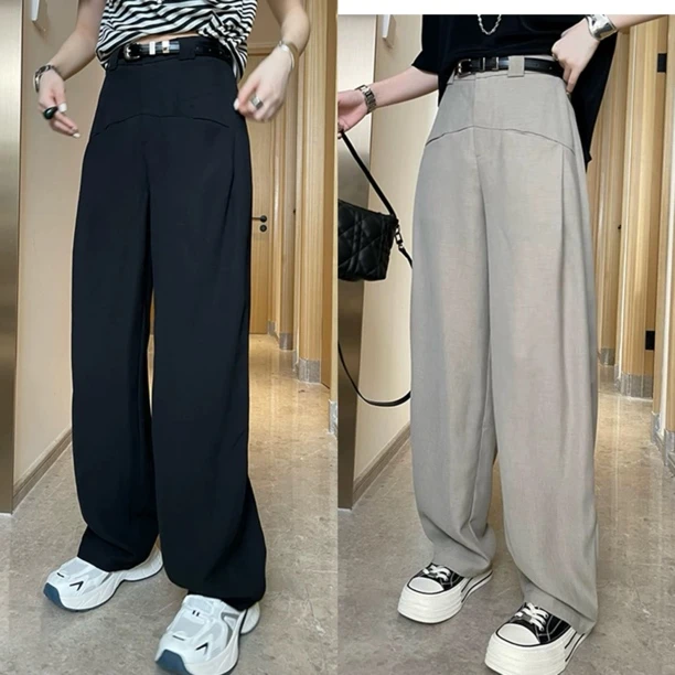 【yue】立体剪裁裸感西裤