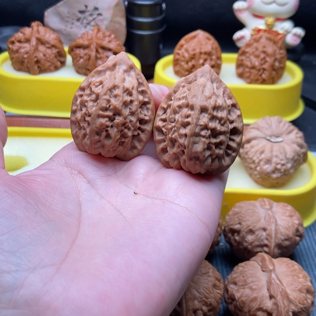 夕***尘吊坠文玩核桃全品佛塔 36