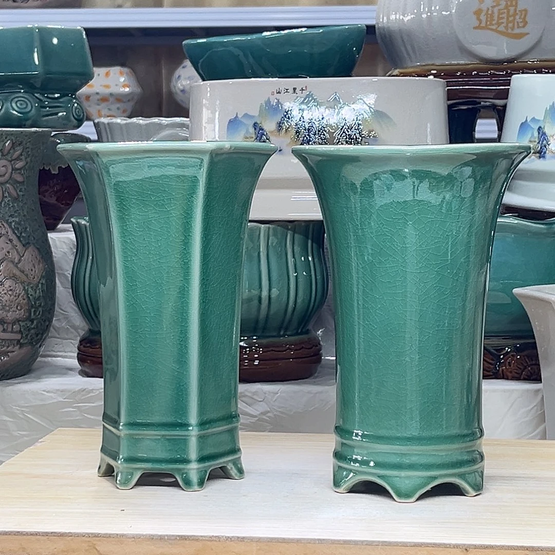 陶瓷绿植多肉微瑕花盆