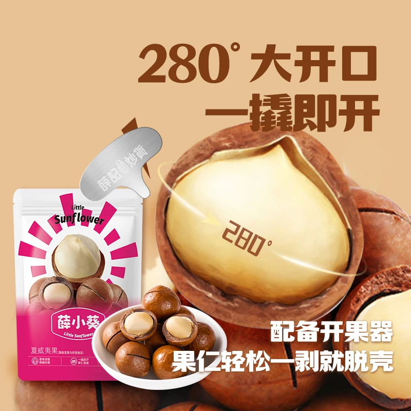 【到手一斤坚果】薛记薛小葵坚果250g*2袋开心果夏威夷果巴旦木特产