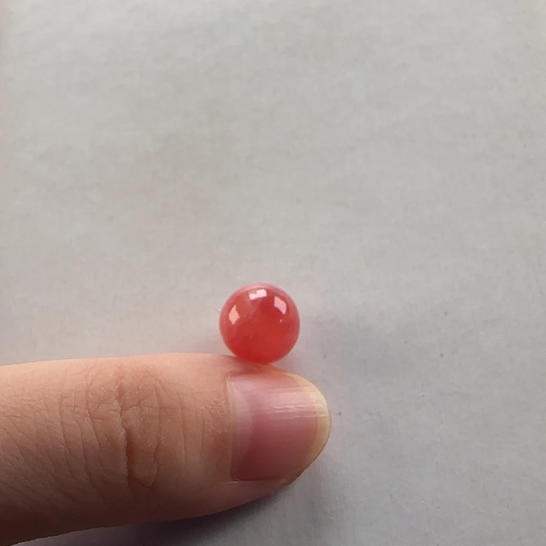 丫***頭菱锰矿（红纹石）未镶嵌珠子