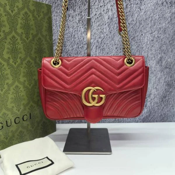 95新/古驰/妃鱼/单肩包/市场价20000/250222LT0040