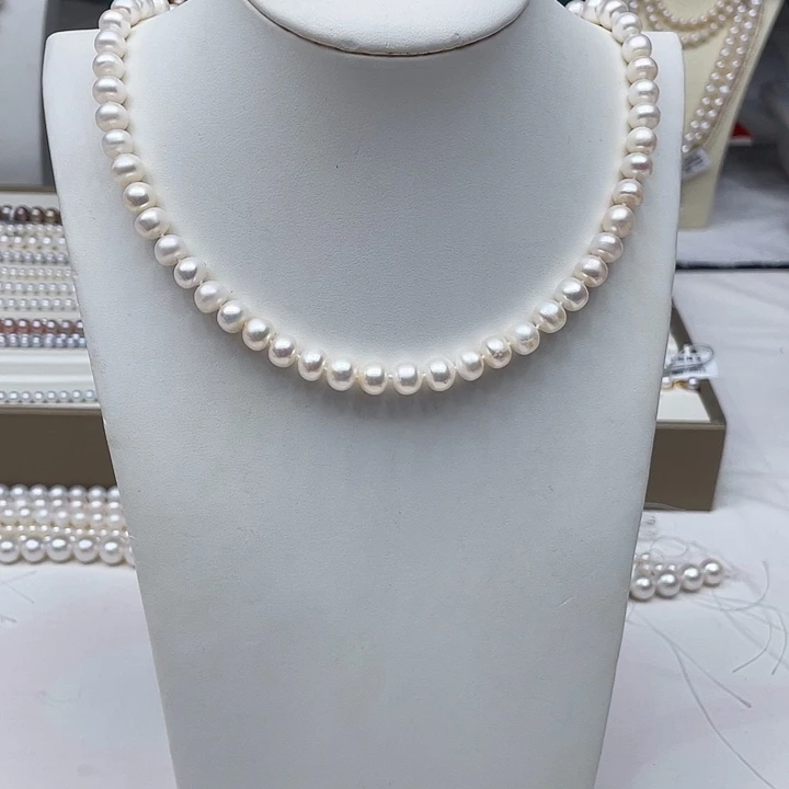 淡水珍珠颈饰未镶嵌8