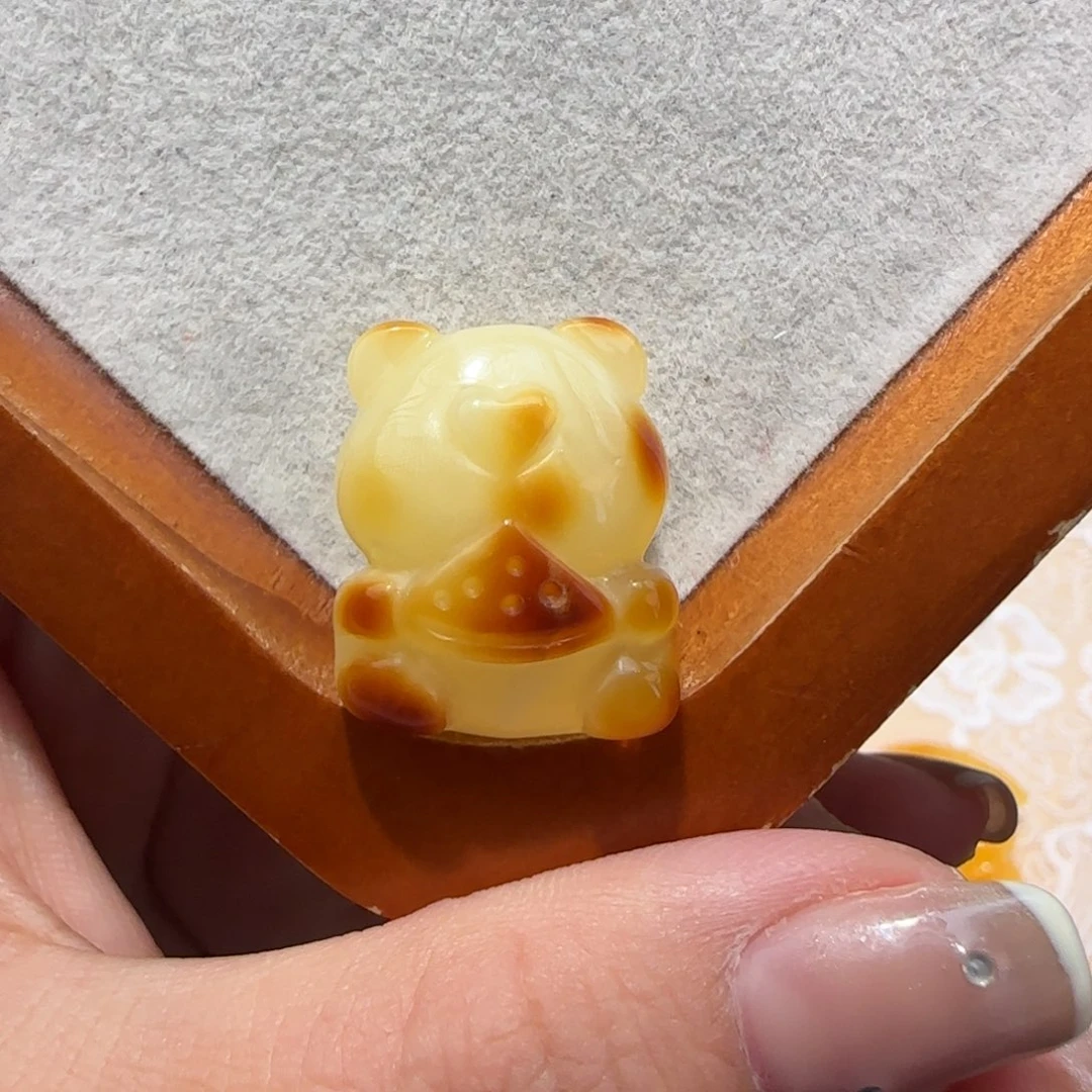 未镶嵌琥珀珠宝奇石毛****儿