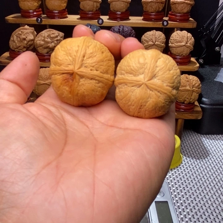 文玩核桃把件小金蟒萌萌包30