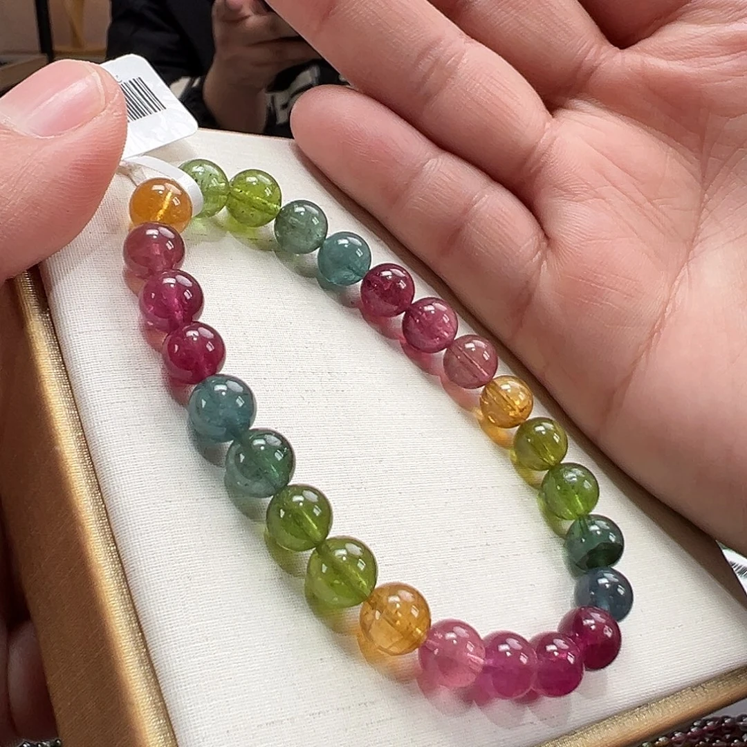 手串未镶嵌碧玺7.5mmmmmmmmm