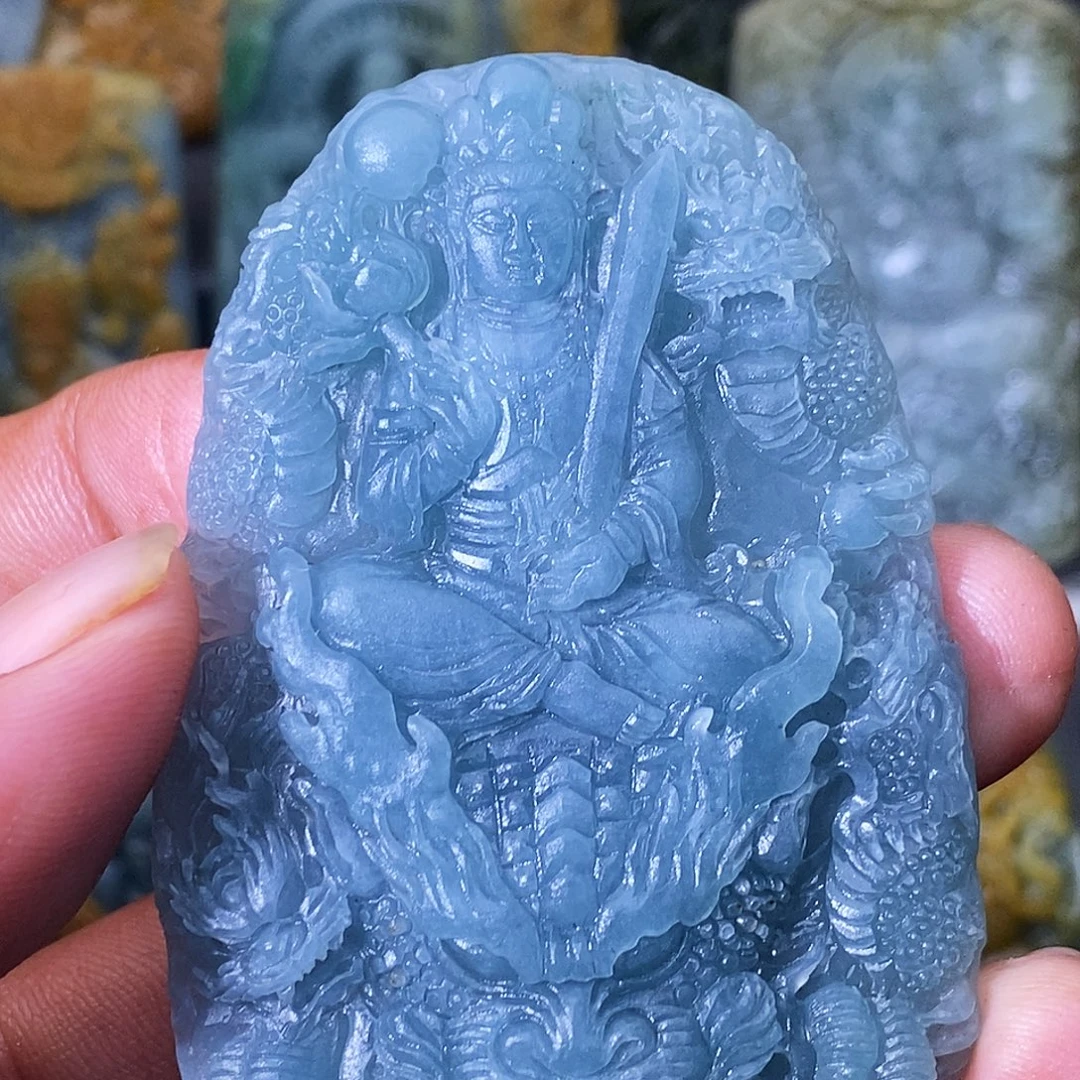 ****了定制翡翠未镶嵌守护神