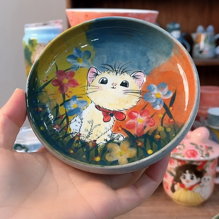 陶景德镇釉下手绘陶瓷