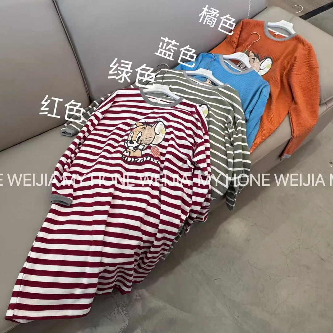 【WJ大码】 丽  1013 四色家居裙睡衣（均码）