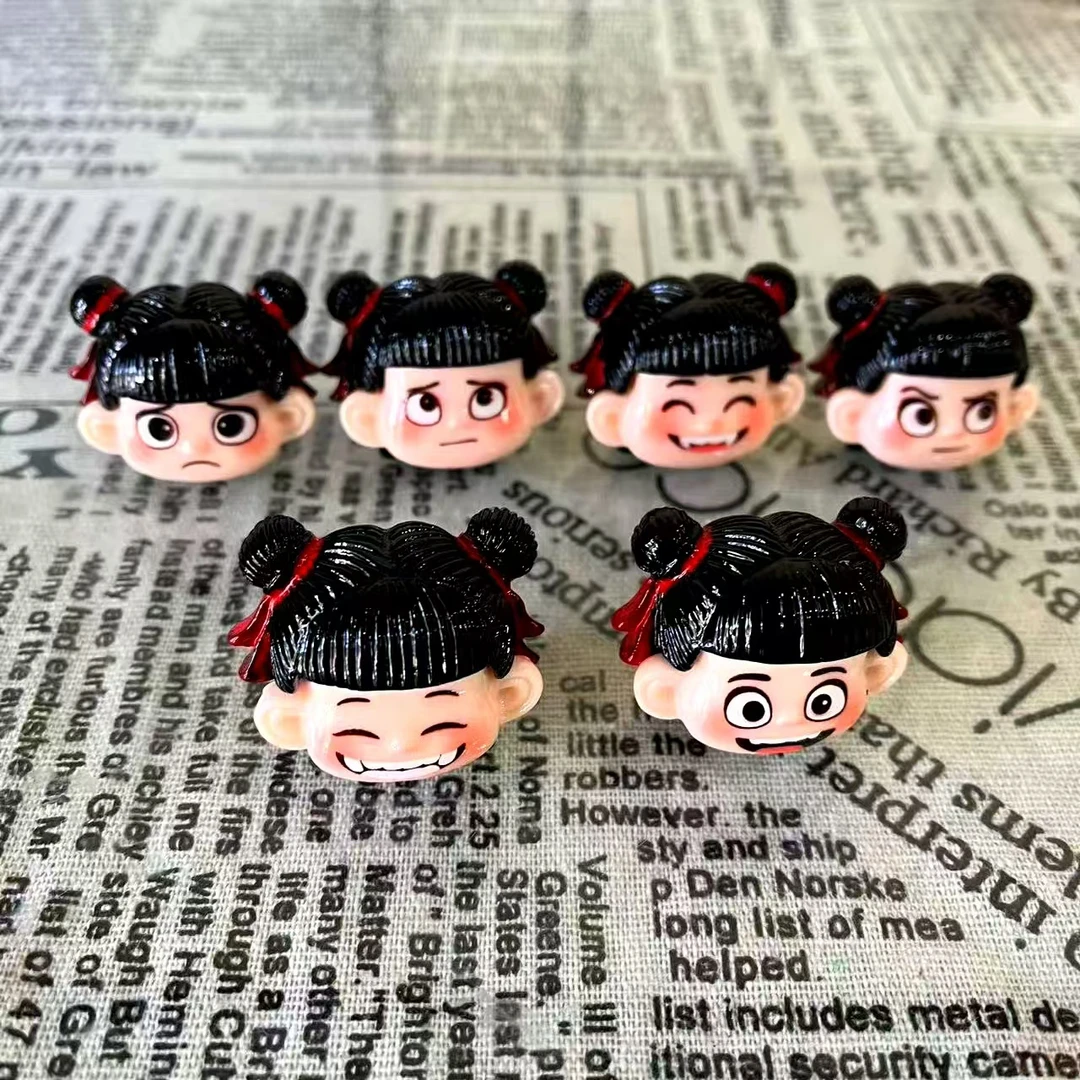 【直播拆】哪吒立体可爱diy树脂摆件手工微瑕介意勿拍