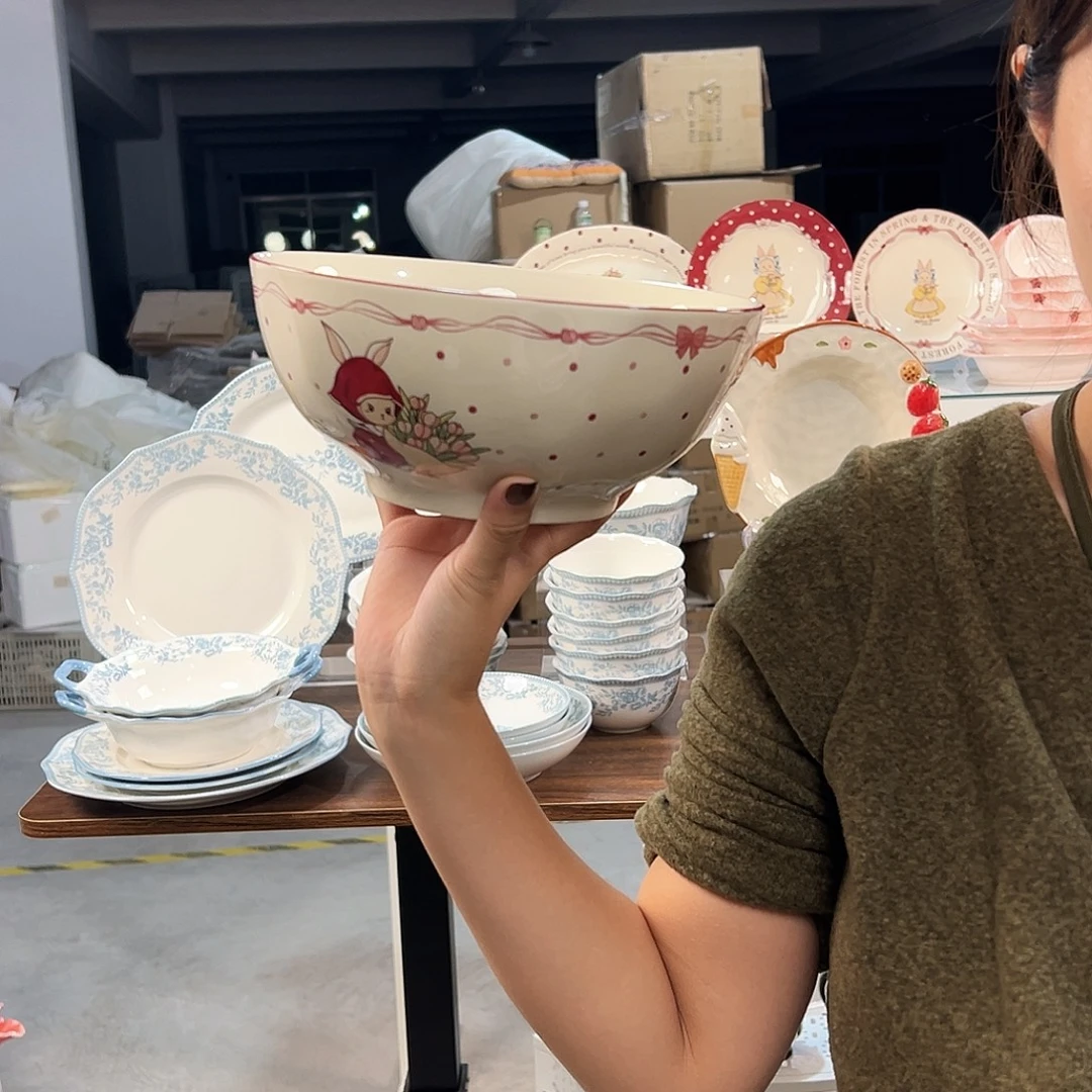 潮州陶瓷微瑕源头工厂8寸