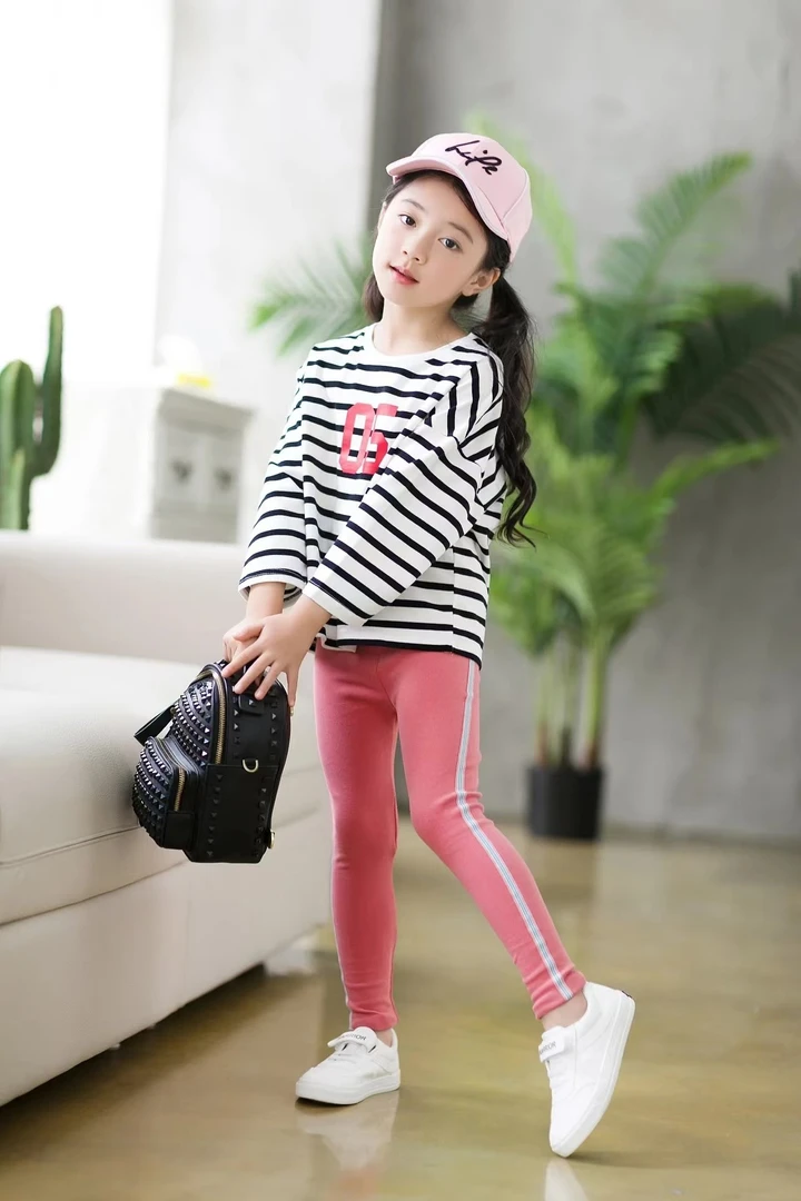 【扣号】400-599儿童女童运动休闲时尚套装 直播间下单备注编码