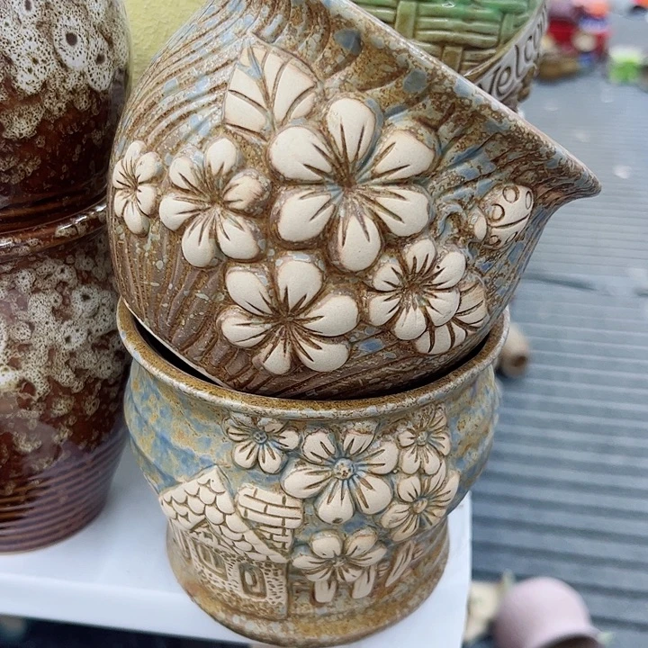 多肉绿植陶瓷花盆