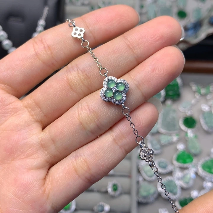 翡翠未镶嵌手链手链