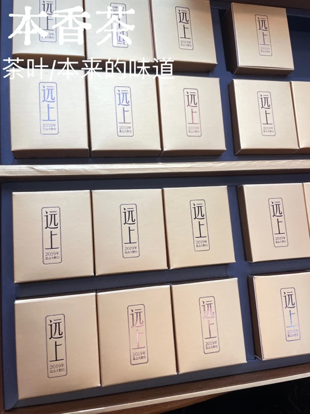 【2019年】云根高山大野白3泡x4.5克小单盒