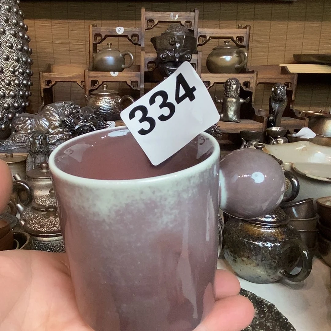 高温汽烧陶泥咖啡杯