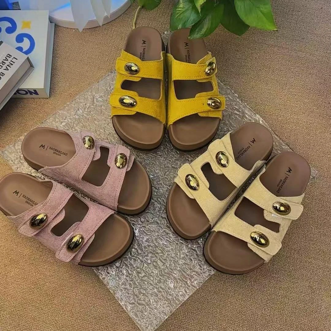 dr凉鞋时尚夏季外穿沙滩鞋网红休闲百搭软底学生厚底平底ins韩版