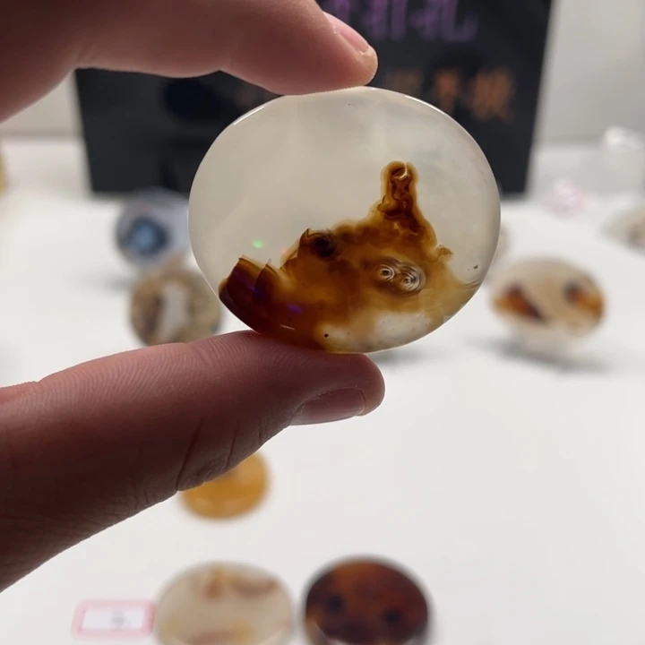 信***春玛瑙/玉髓未镶嵌吊坠(不含链)