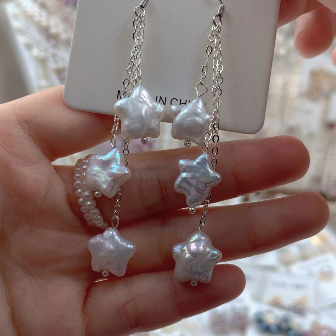 颈饰合金淡水珍珠