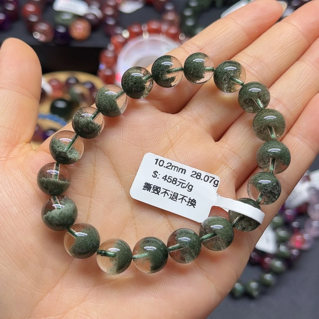 白***云水晶手链未镶嵌天然水晶