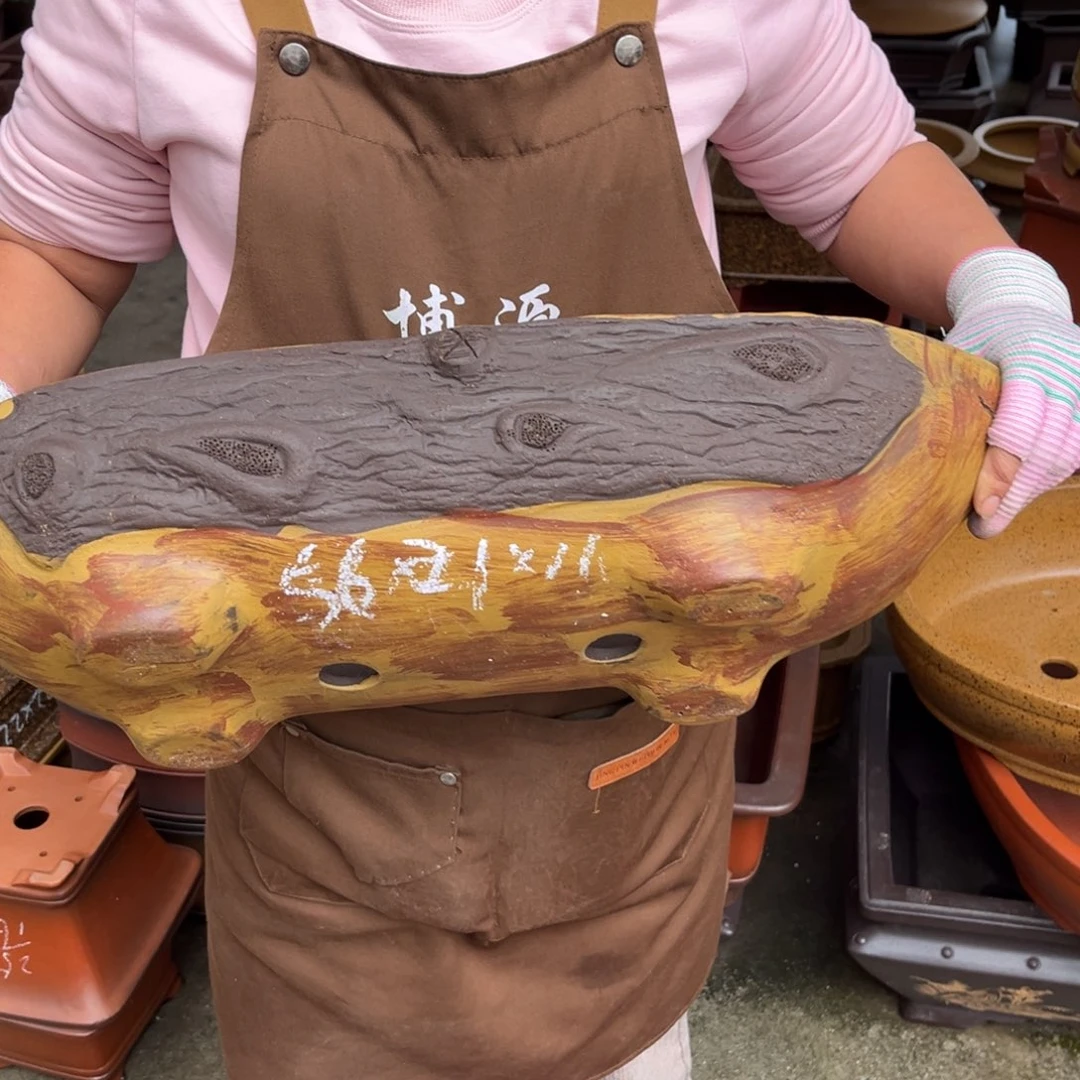 紫砂花盆盆景艺术