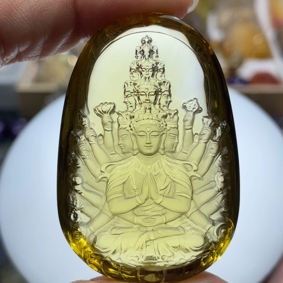 水晶颈饰未镶嵌定制