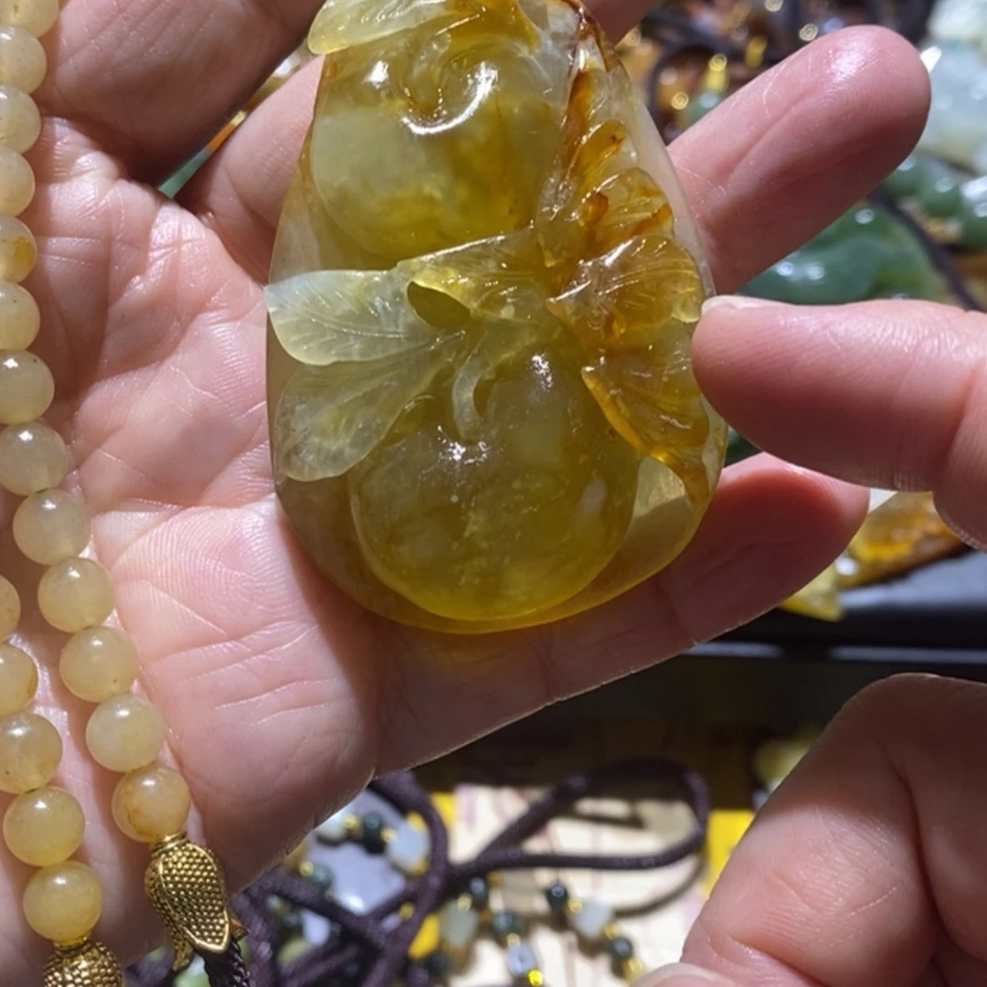 【闪购商品】岫玉毛衣链未镶嵌