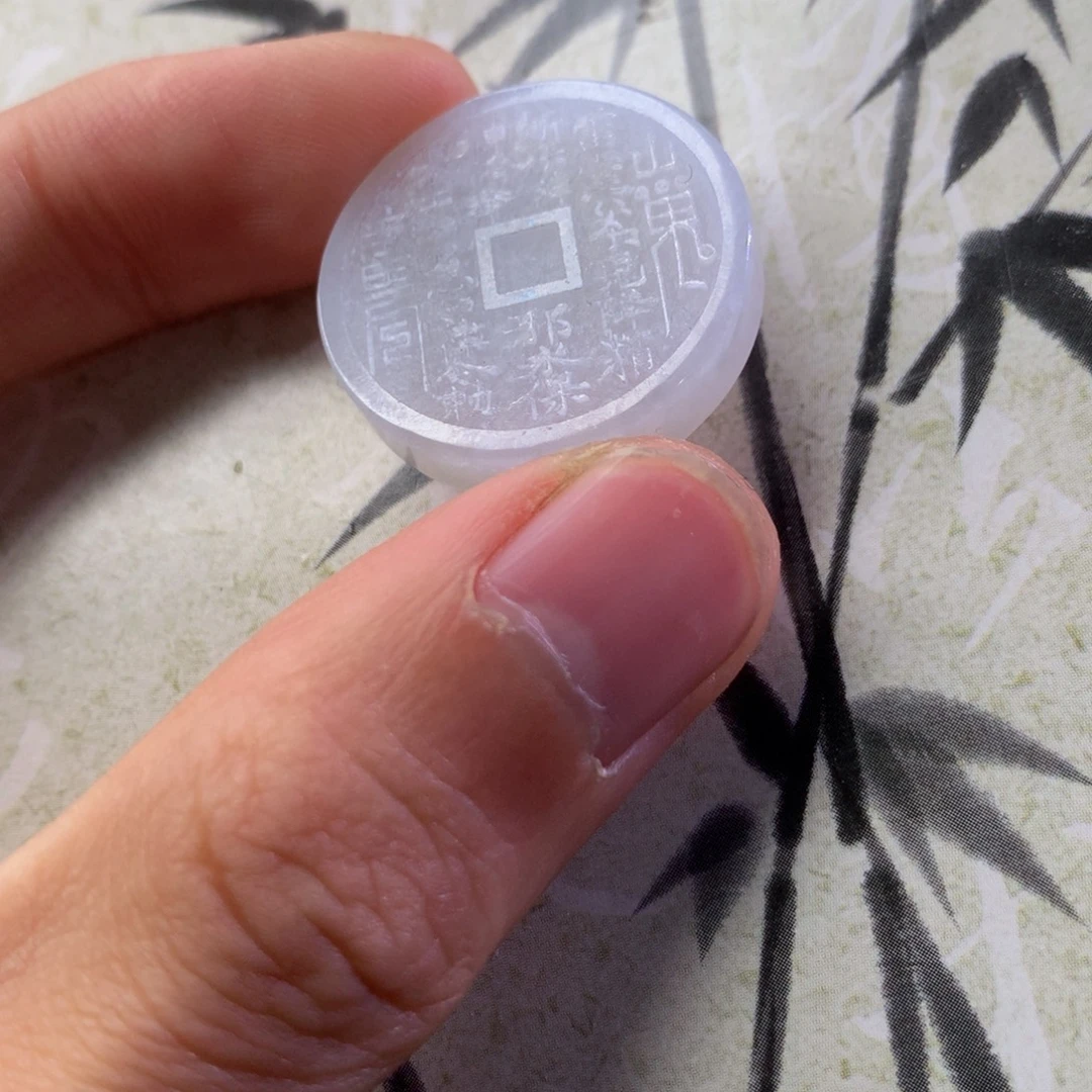 定制翡翠未镶嵌翡翠吊坠