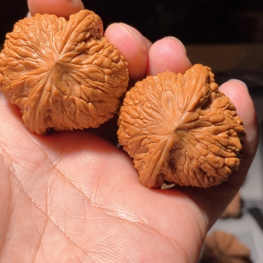 文玩核桃把件070泥鳅背41+