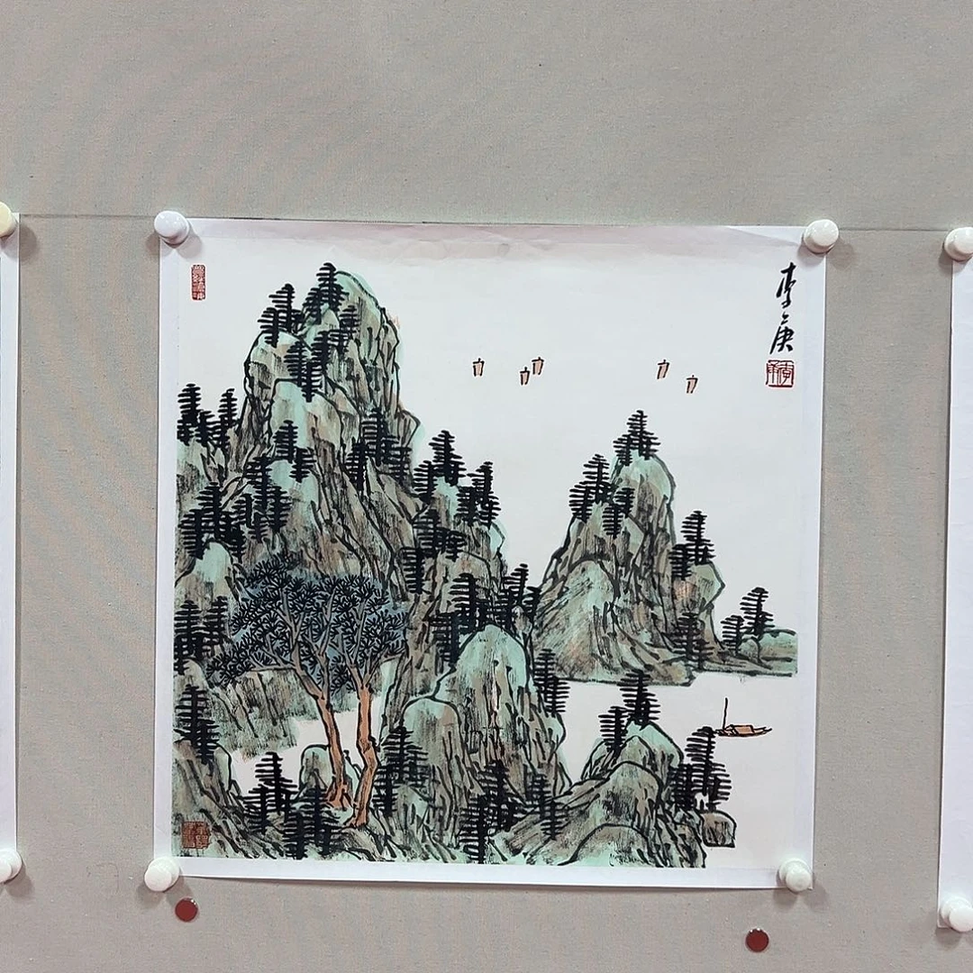 国画李庚老师艺术精品