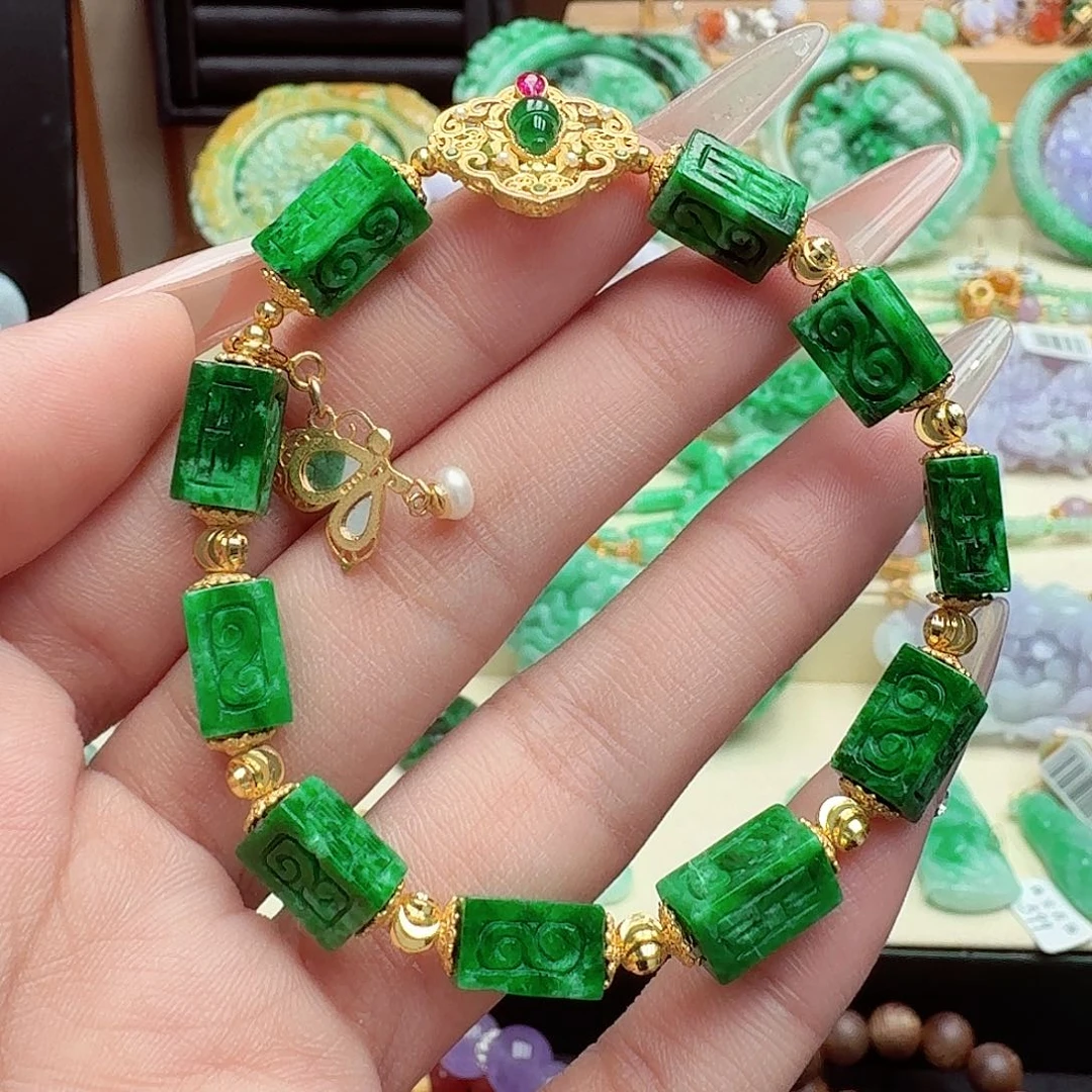 未镶嵌手串翡翠翡翠手串
