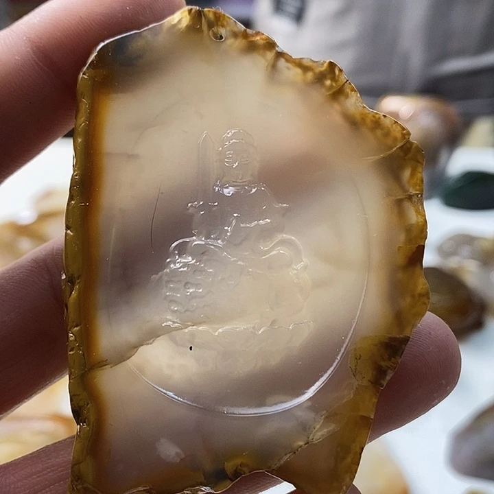 玛瑙/玉髓未镶嵌颈饰