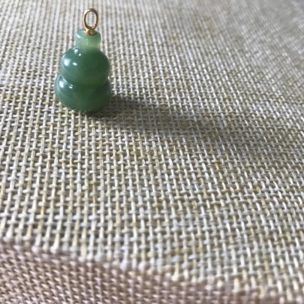 碧玉猫眼葫芦搭配金