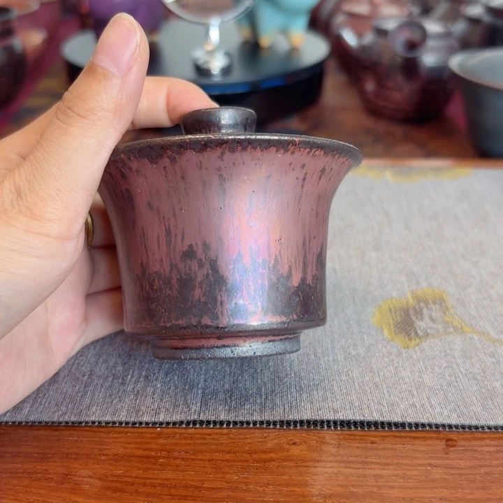 008黑砂传统工艺盖碗