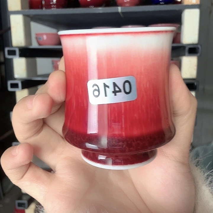 瓷片景德镇郎红陶瓷