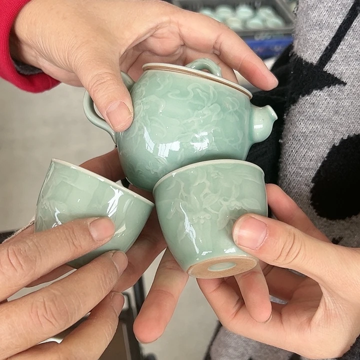 小米茶器龙泉青瓷