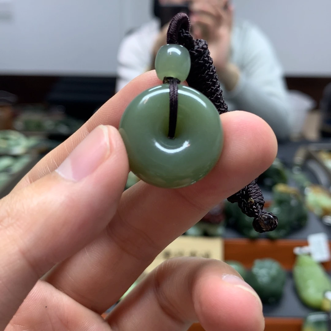 岫岩老玉（透闪石质玉）挂件未镶嵌大****7